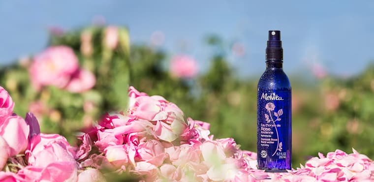 eau florale de rose bio Melvita