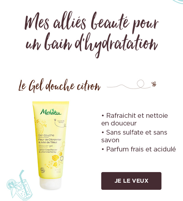 gel douche citron