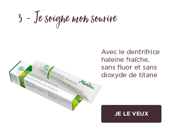 Votre dentifrice Bio hygiène Pure