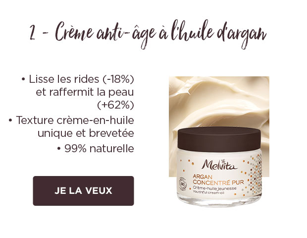 La Crème Anti-age à l'Argan