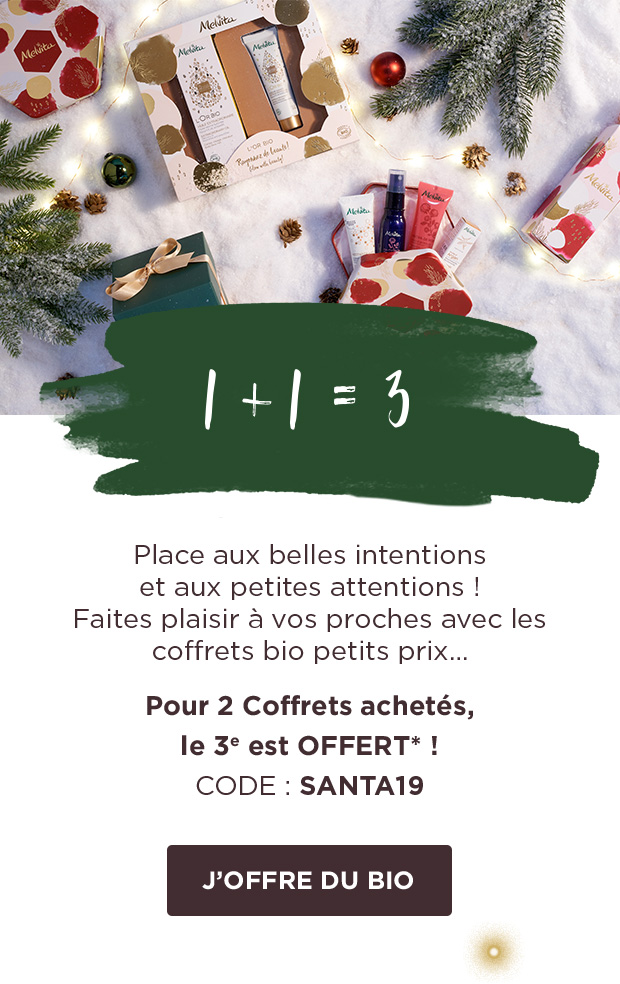 2 petits Coffrets achetés, le 3ème est offert