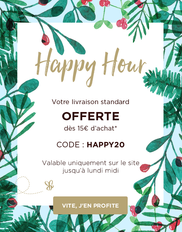 Livraison Standard offerte dès 15€ d'achat