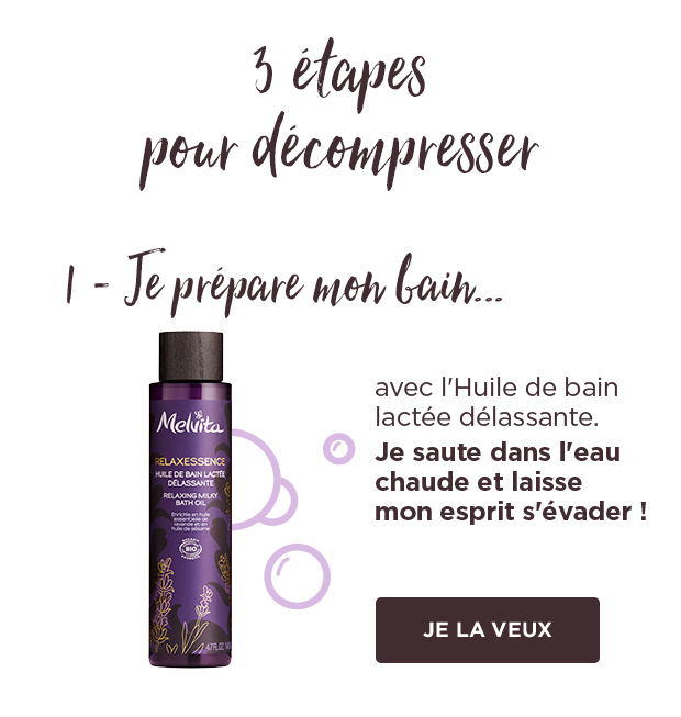 Huile de bain lactée Relaxessence