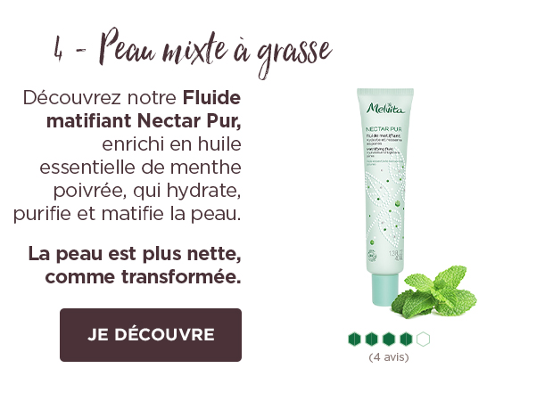 Peau mixte à grasse