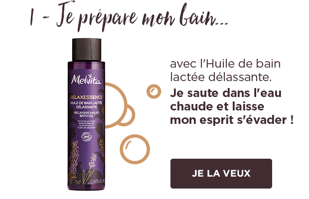 Je prépare mon bain