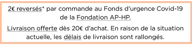2€ reversés AP-HP*