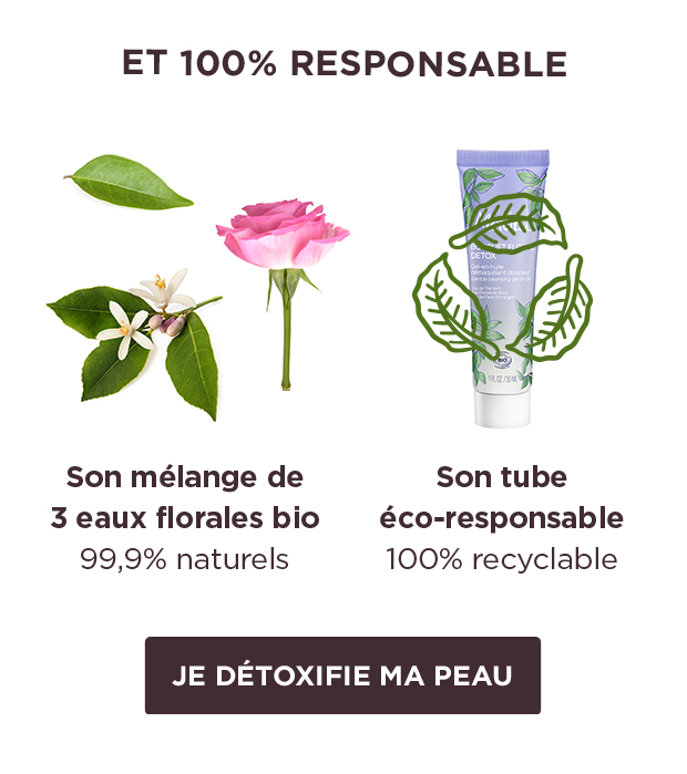 Je detoxifie ma peau