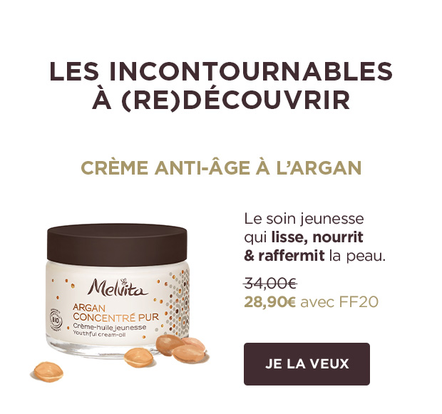 Crème anti-âge argan