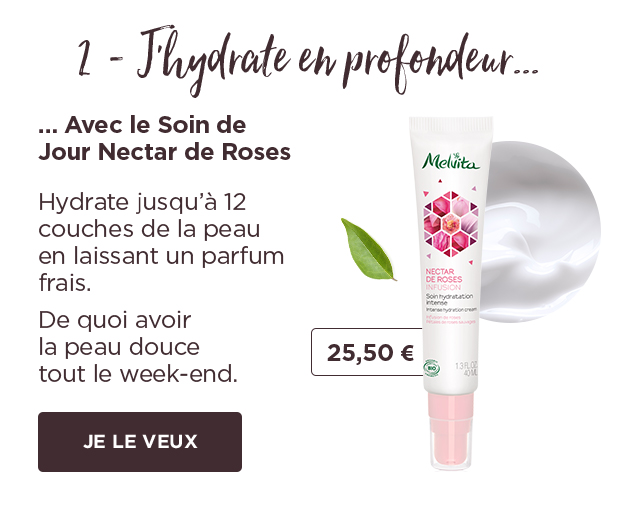 Soin Hydratation Intense Nectar de Roses
