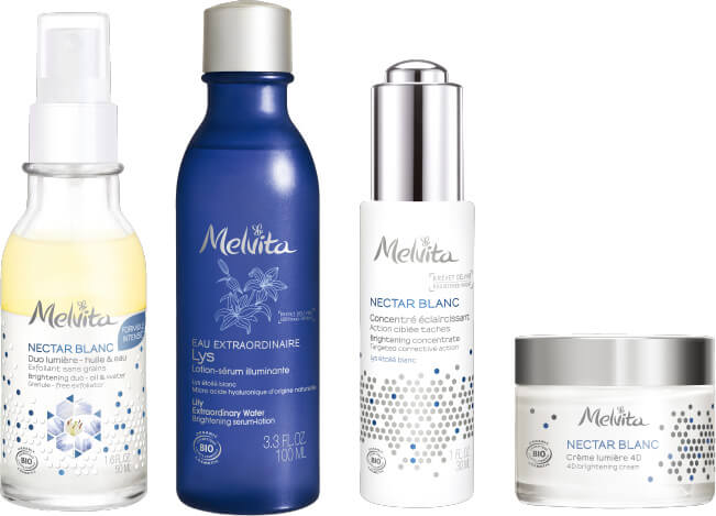 ネクターブラン ブライトケアシリーズ 圧倒的な透明感へ メルヴィータ Melvita 公式サイト