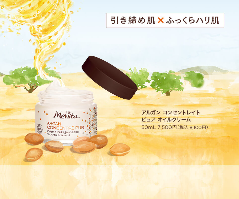 引き締め肌×ふっくらハリ肌